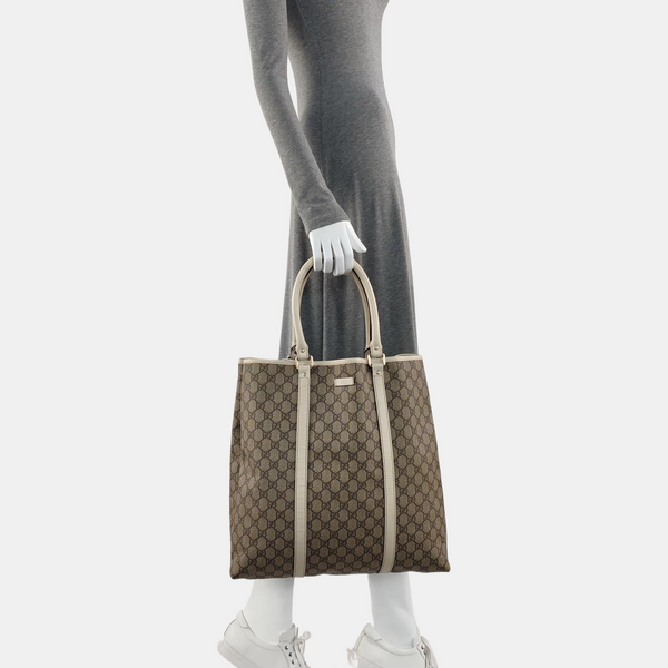 Monogram Coated Canvas Top Handle Bag Black