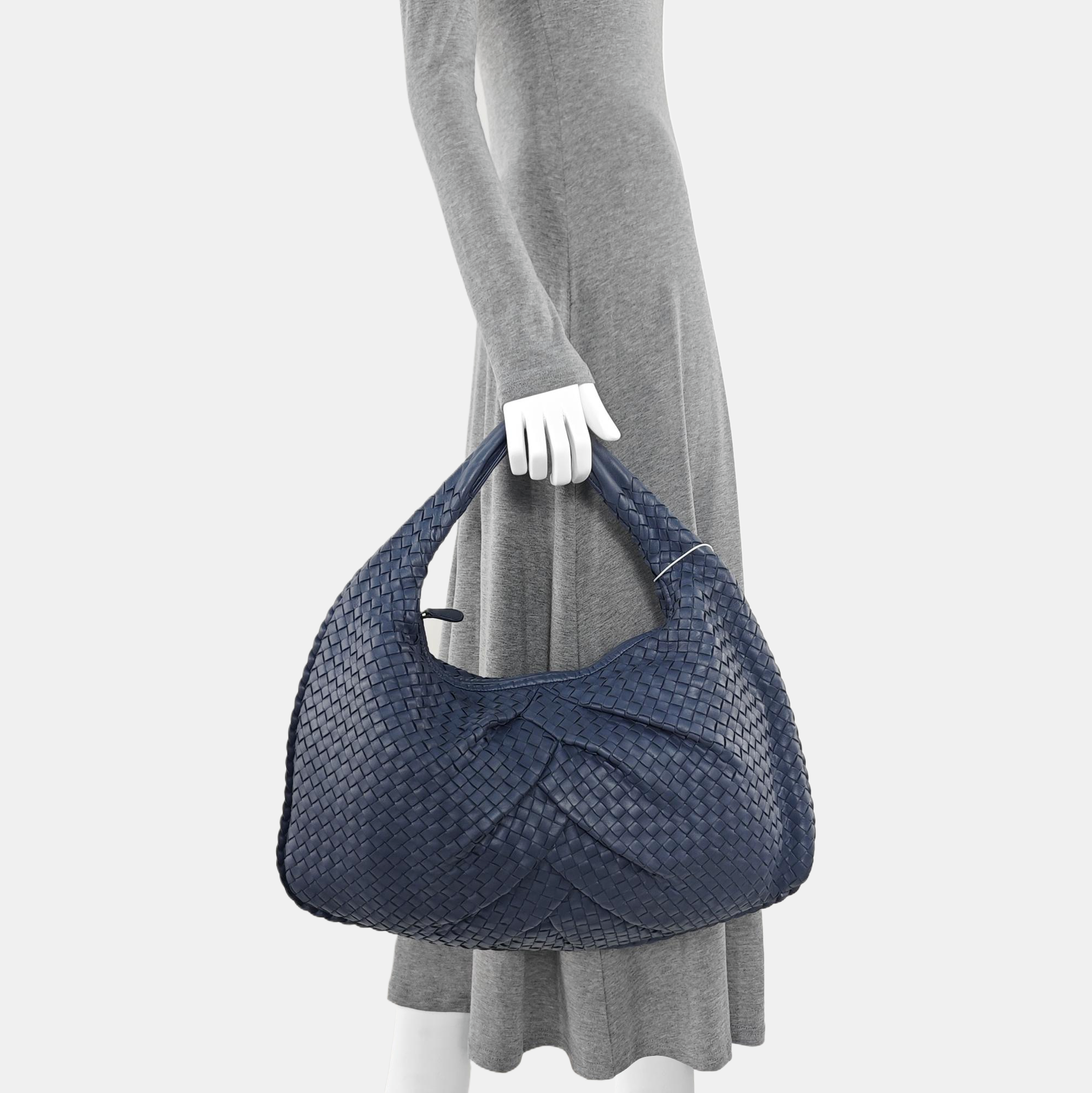 Veneta Calfskin Blue