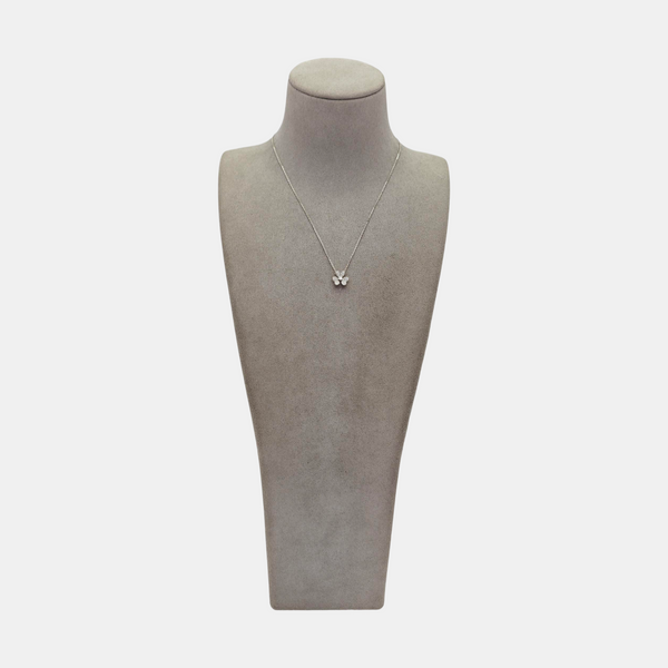 Frivole 18k White Gold Silver Necklace