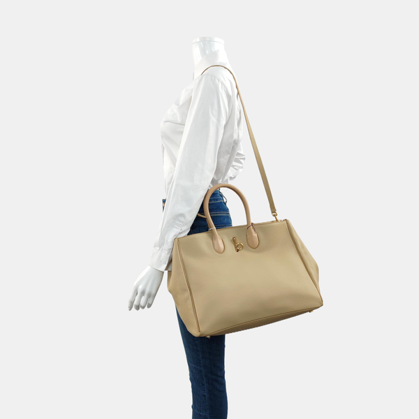 Calfskin Medium Beige