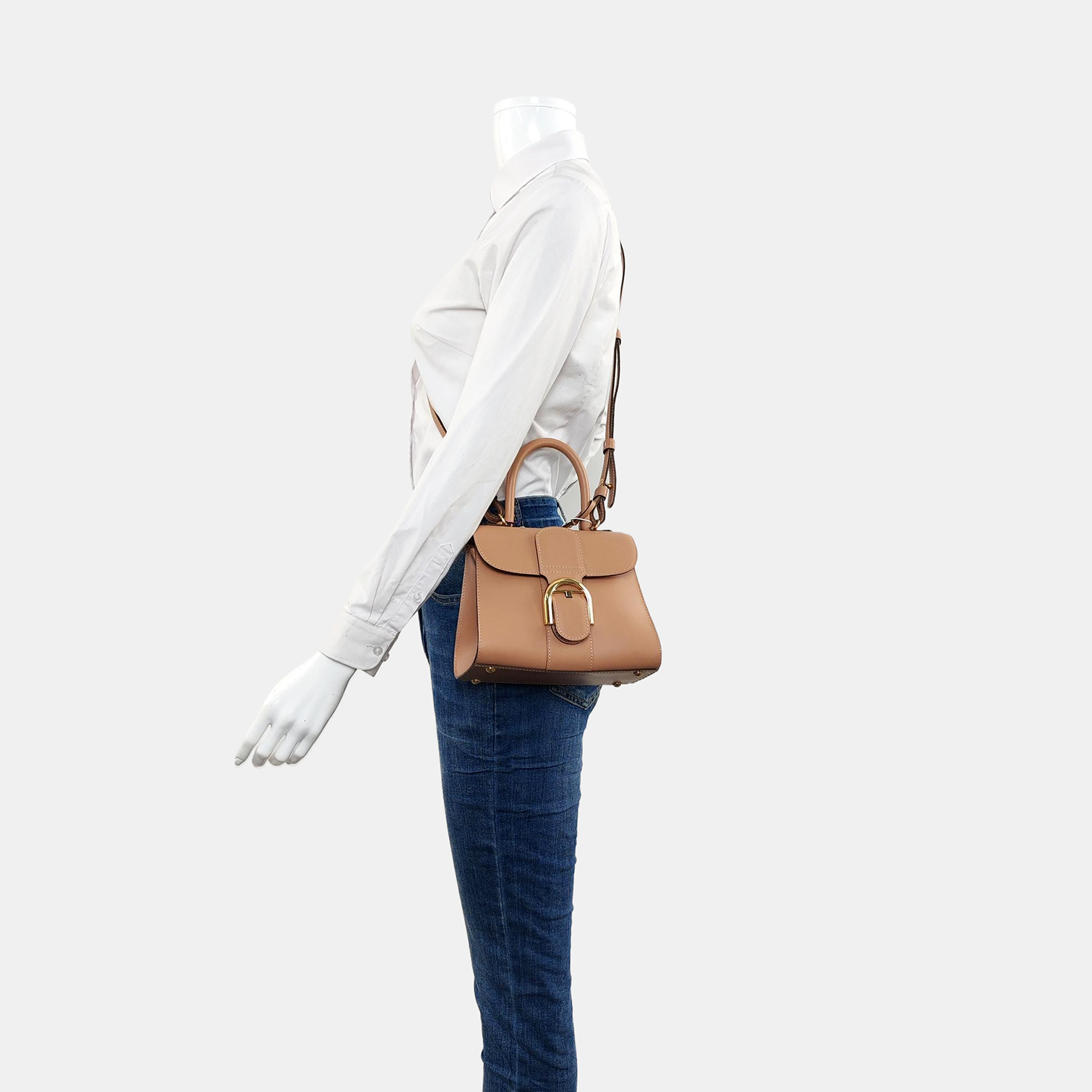 Brillant Mini Calfskin Brown