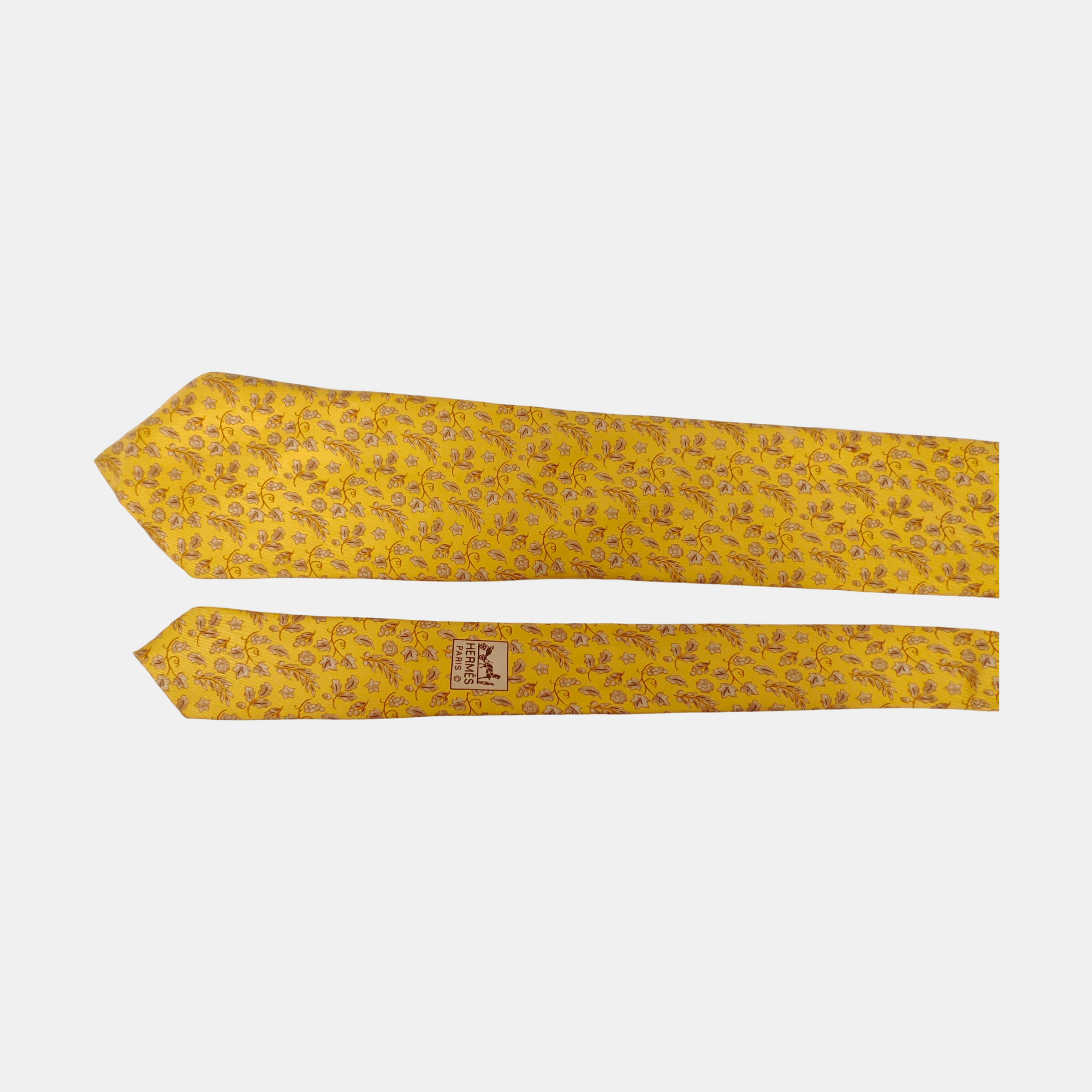 Mulberry Silk Tie Yellow