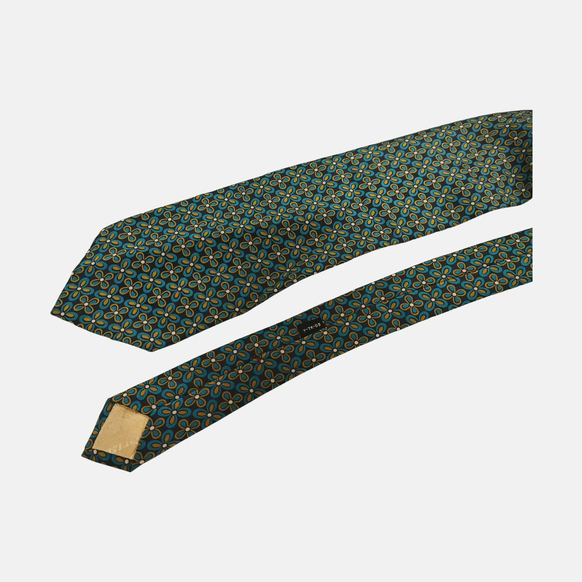 Silk Tie Green