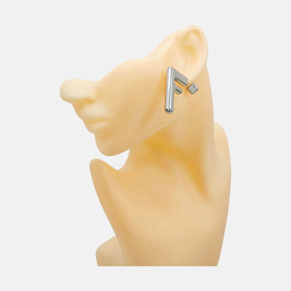 Metal Silver Stud Earrings