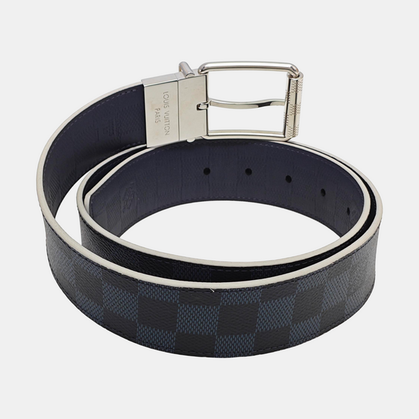 Leather Belt Blue