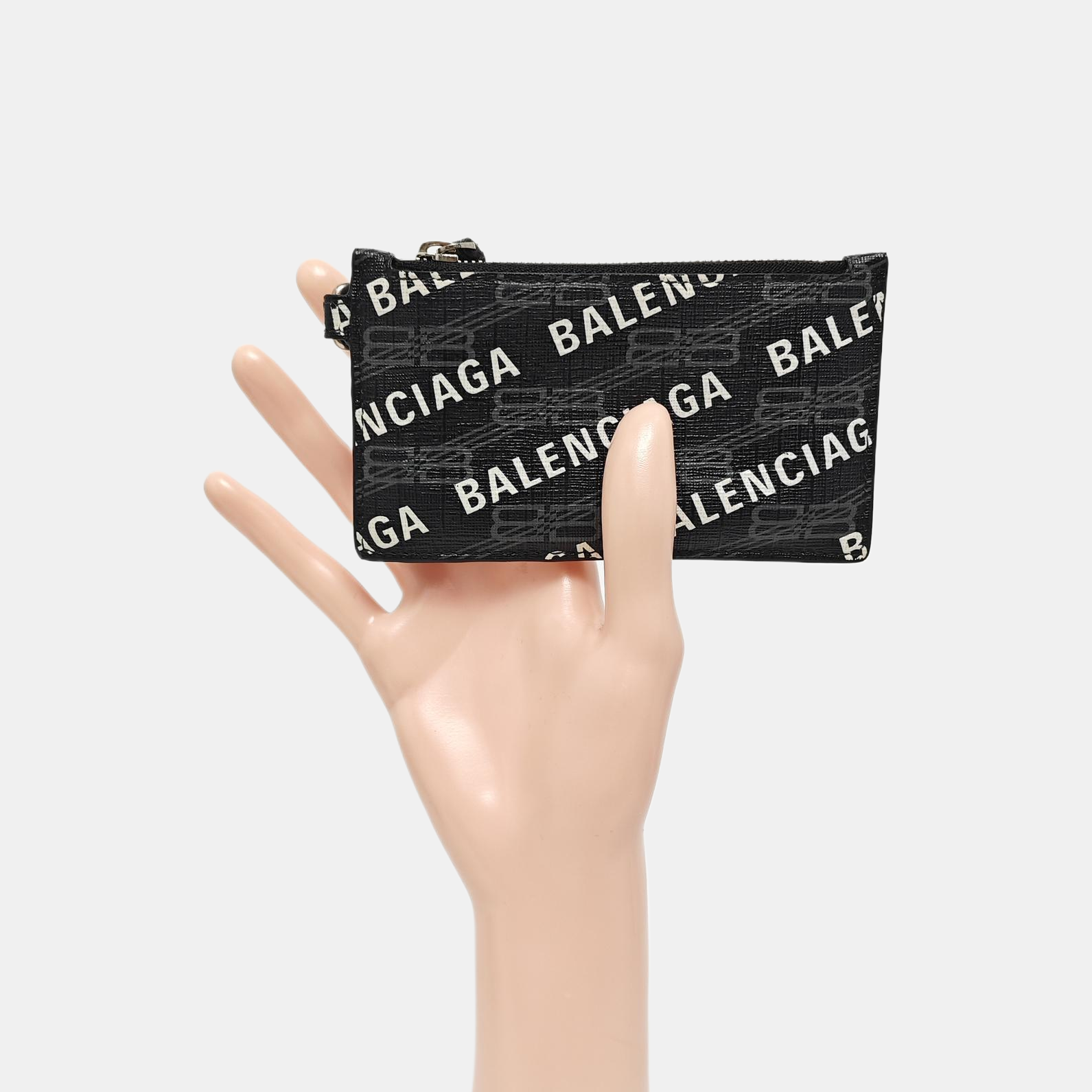 Calfskin Card Holder Black