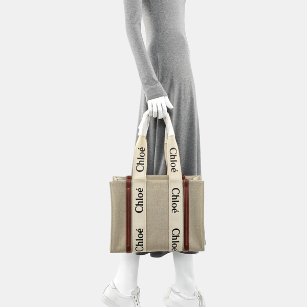 Woody Medium Canvas Beige