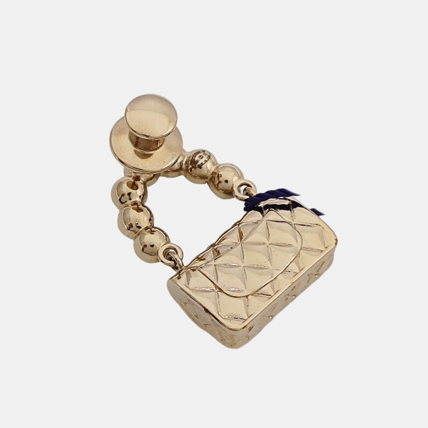 Metal Gold Brooch