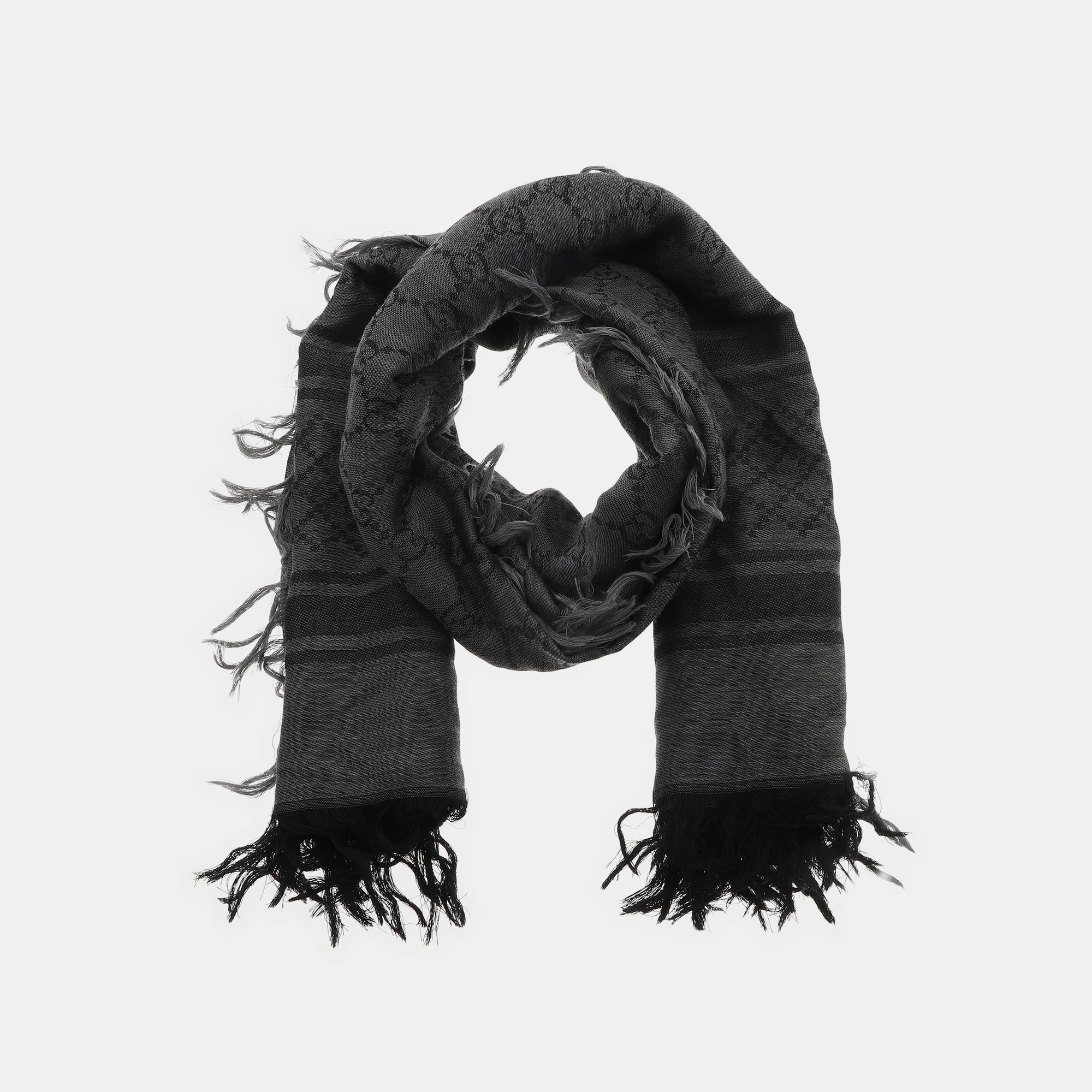 Wool Scarf Black