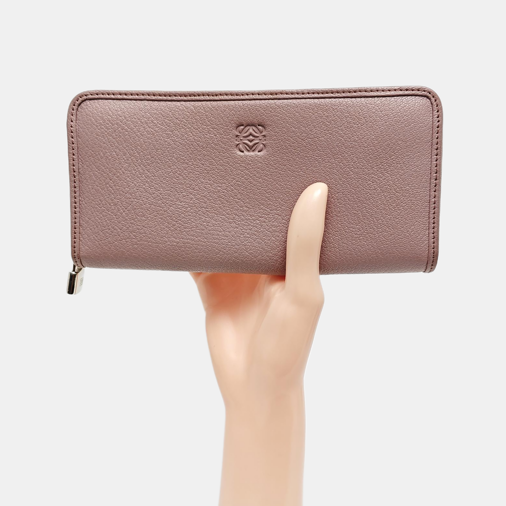 Rainbow Leather Purple Wallet