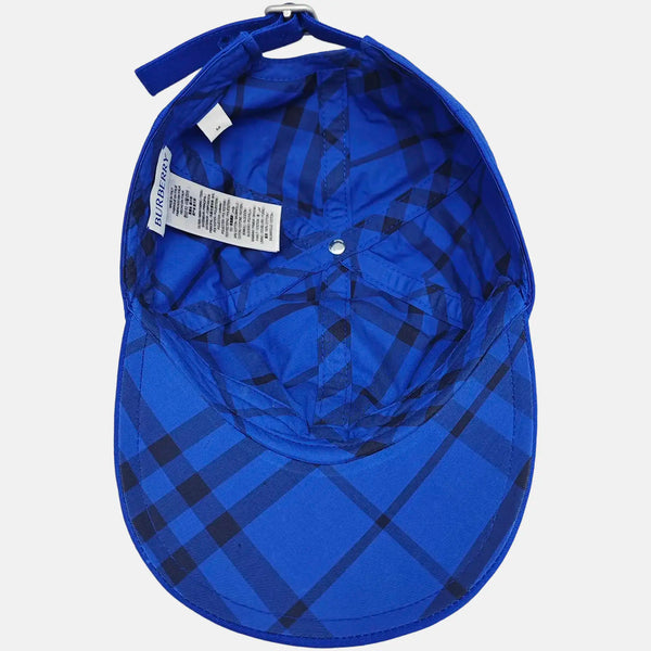 Sombrero de poliéster azul