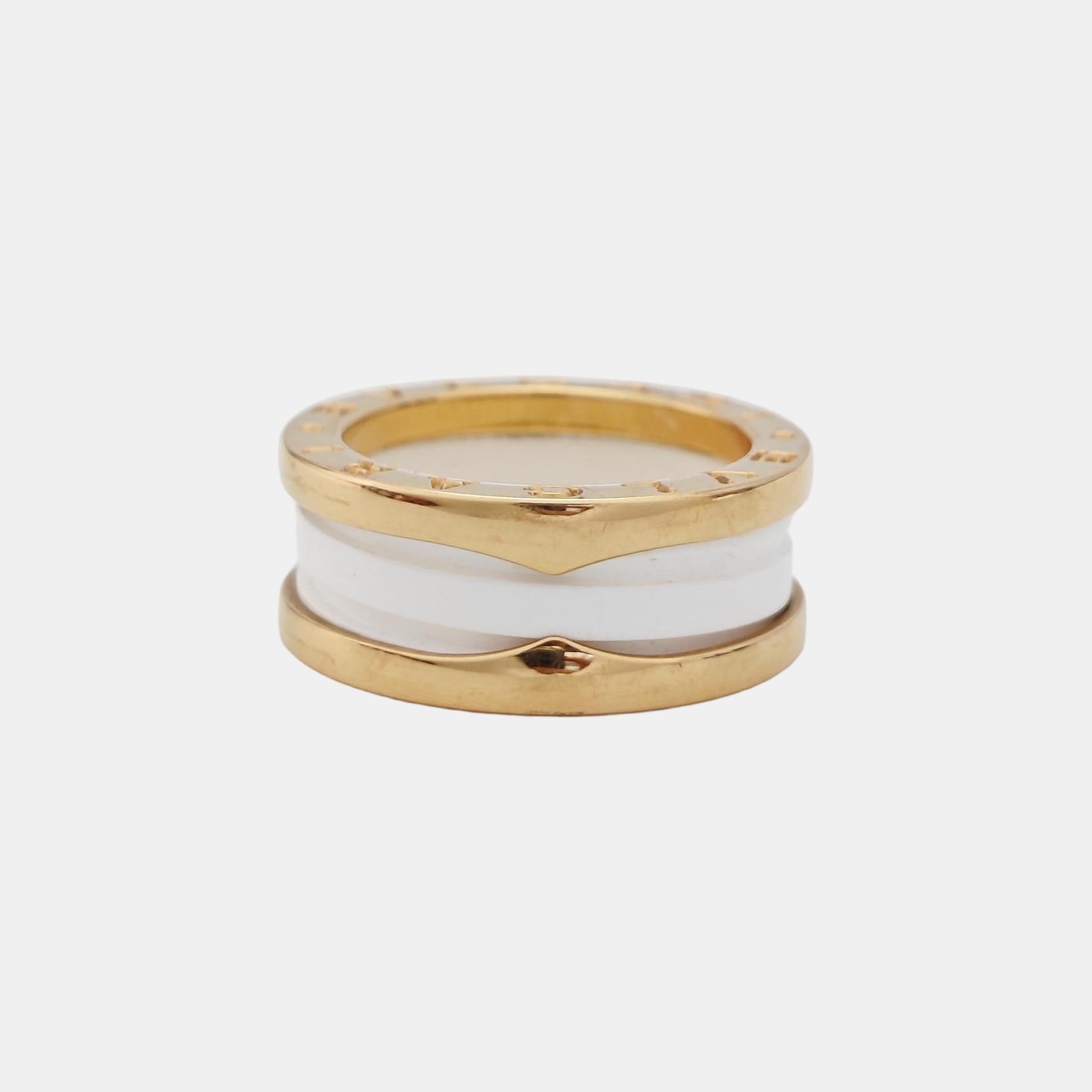 B.ZERO1 18k Rose Gold Ring EU 50
