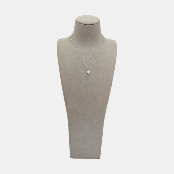 CARTIER D'AMOUR 18k White Gold Silver Necklace