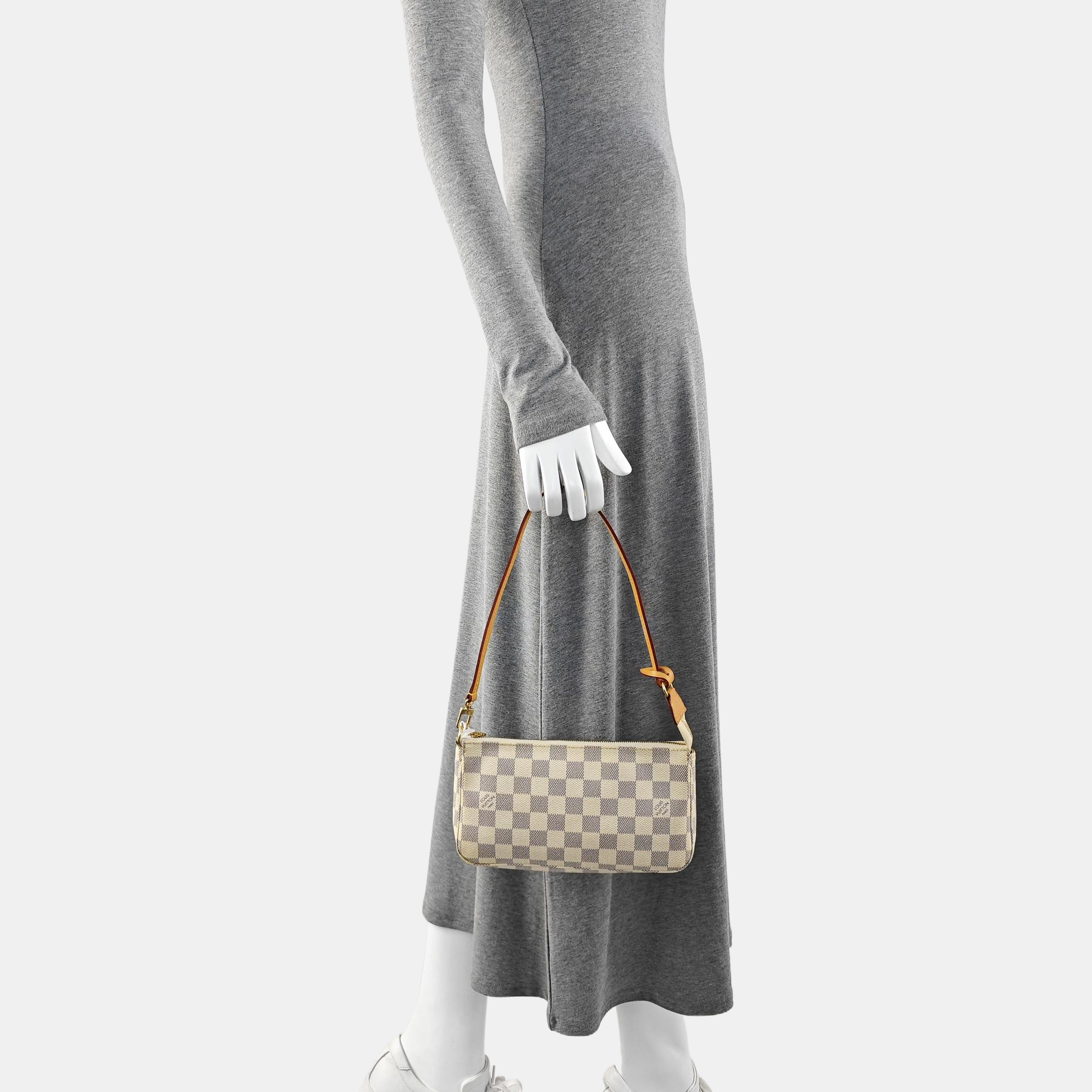 ACCESSOIRES GM Damier Azur Coated Canvas White