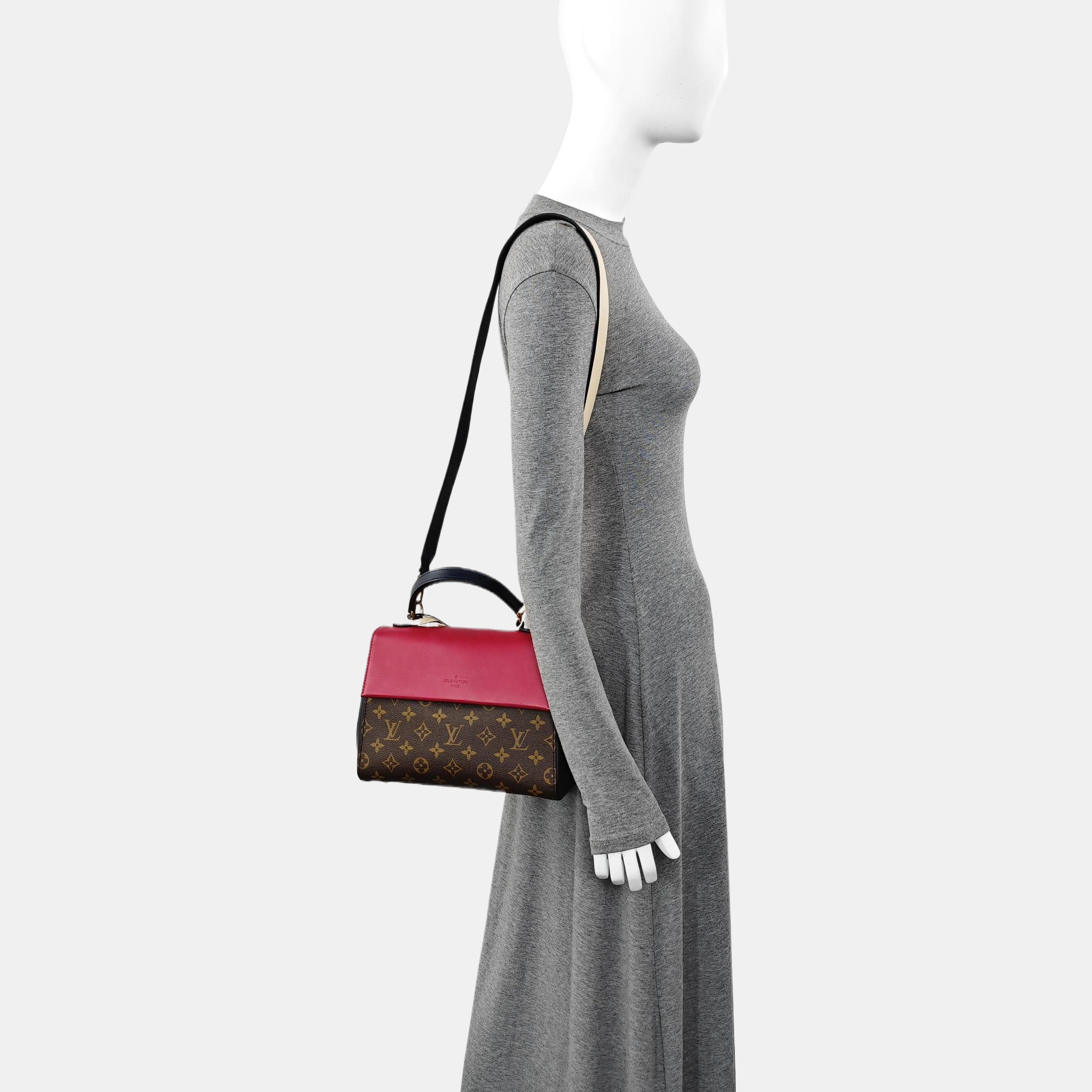 CLUNY BB Monogram Coated Canvas Brown