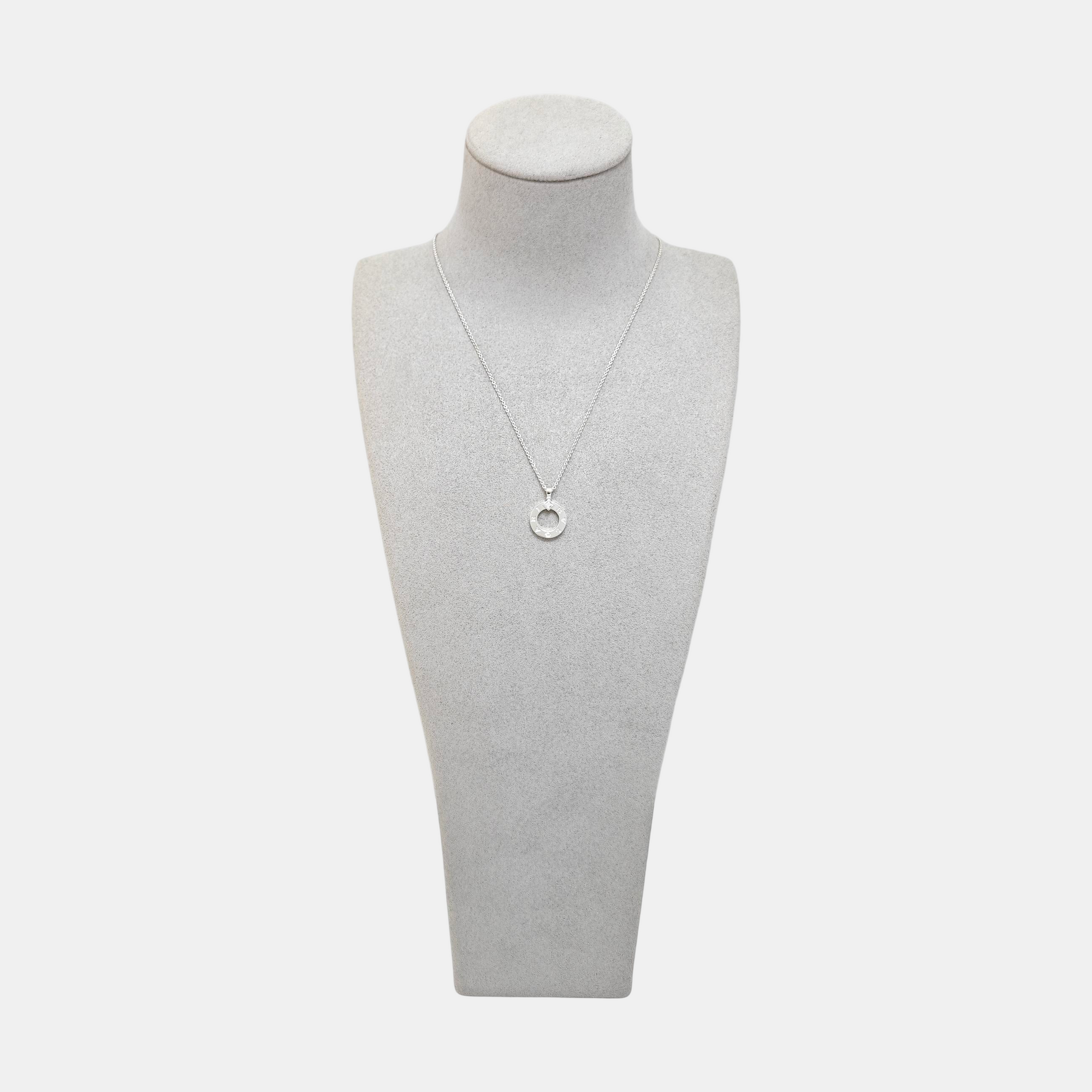 BVLGARI BVLGARI 18k White Gold Silver Necklace