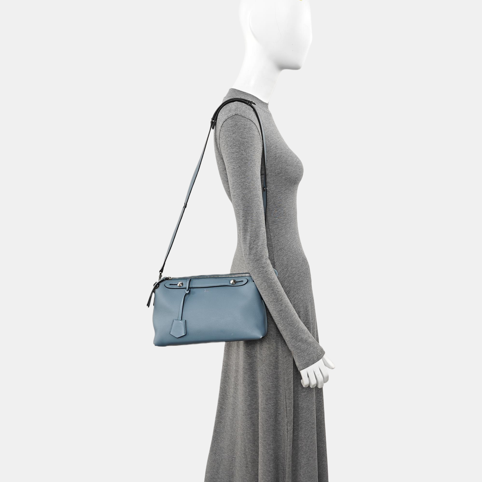 By The Way Medium Calfskin Blue