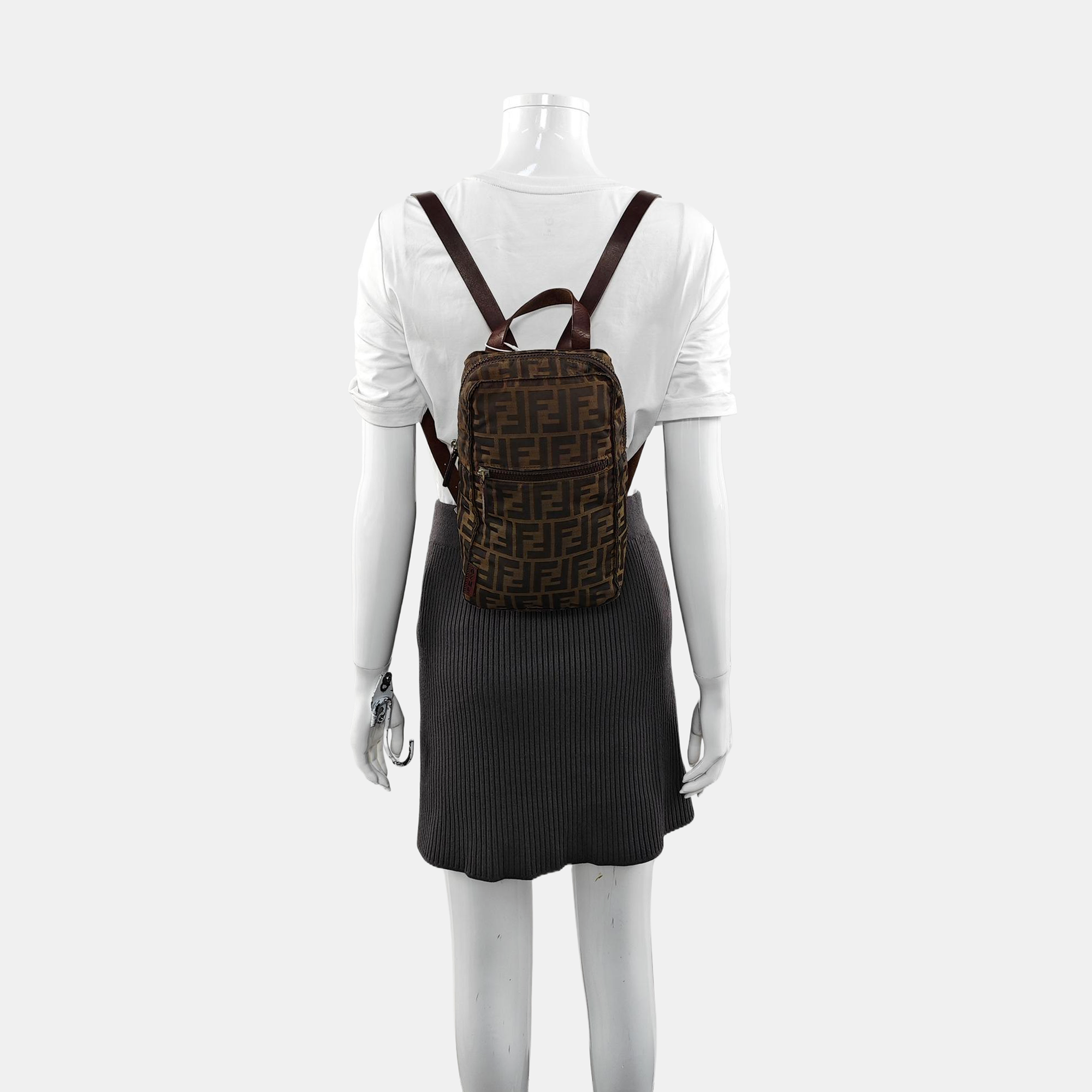 Canvas Backpack Brown