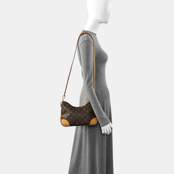 BOULOGNE Monogram Coated Canvas Brown