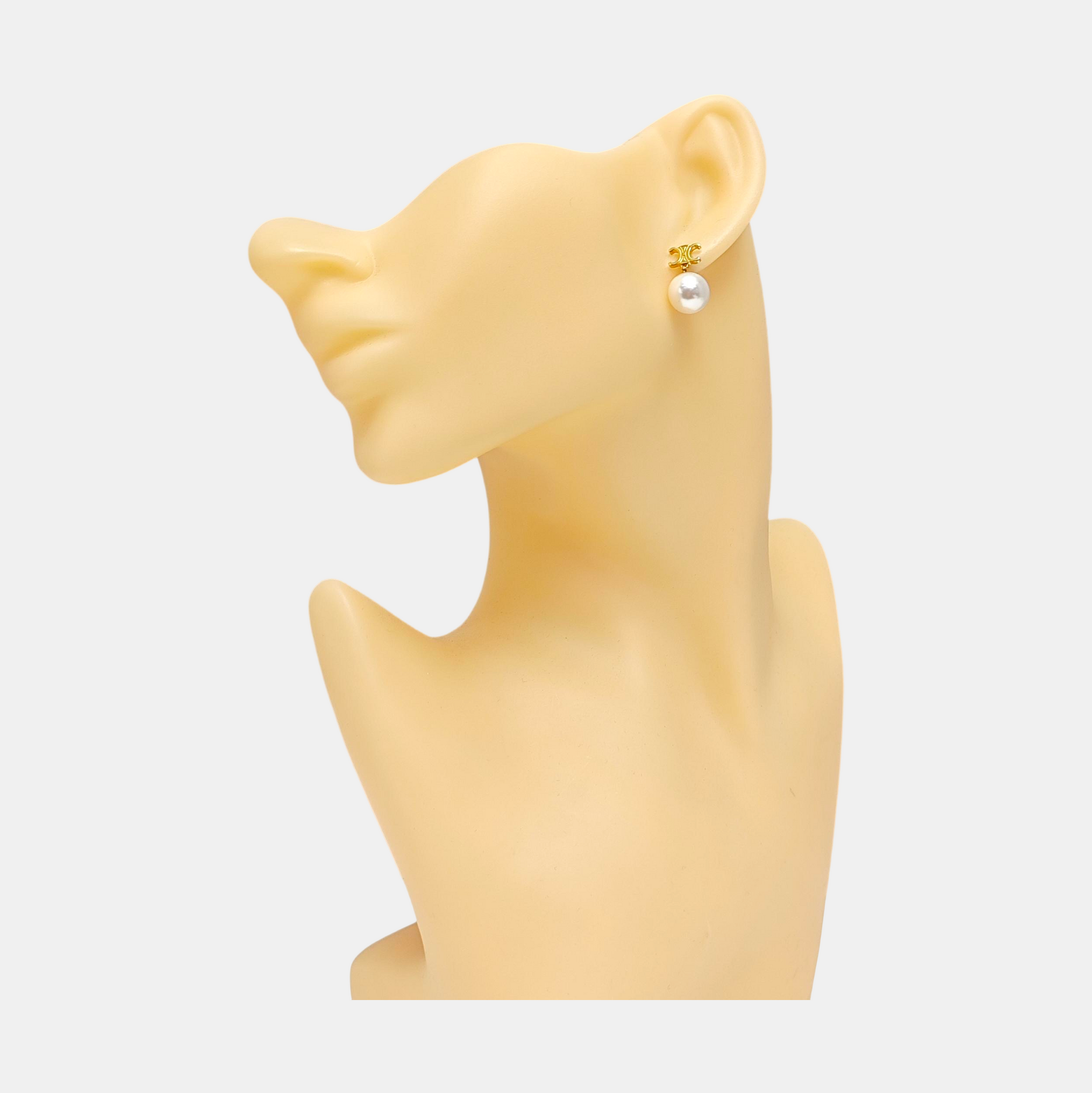 Metal Gold Earrings