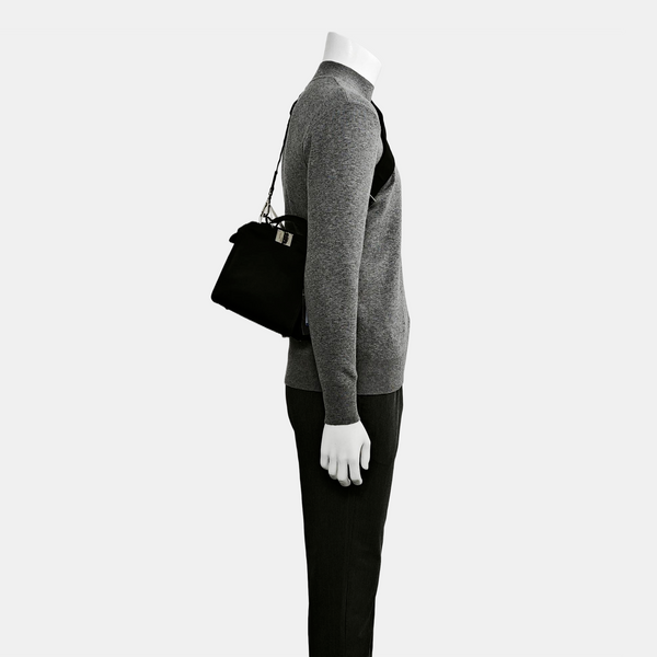 Authenticated pre-owned  Peekaboo Small Nylon Black - Shoulder Bag at Looply