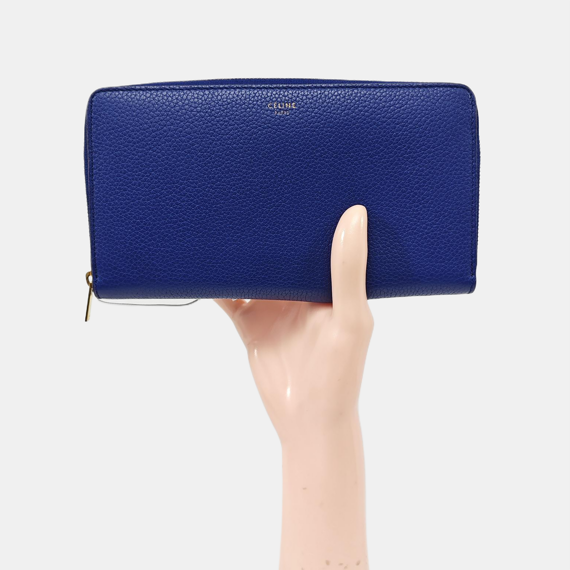 Calfskin Wallet Blue