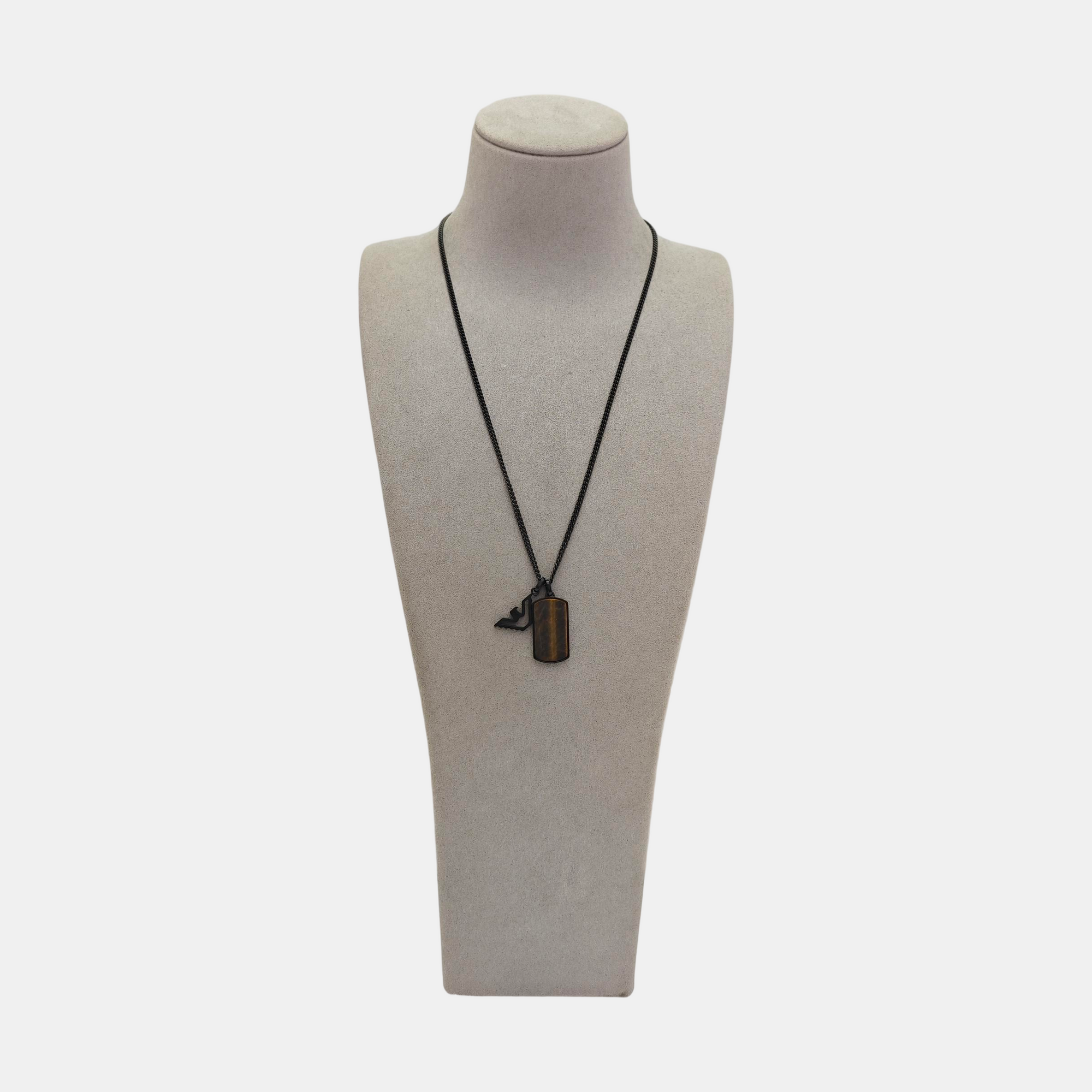 Stainless Steel Black Necklace