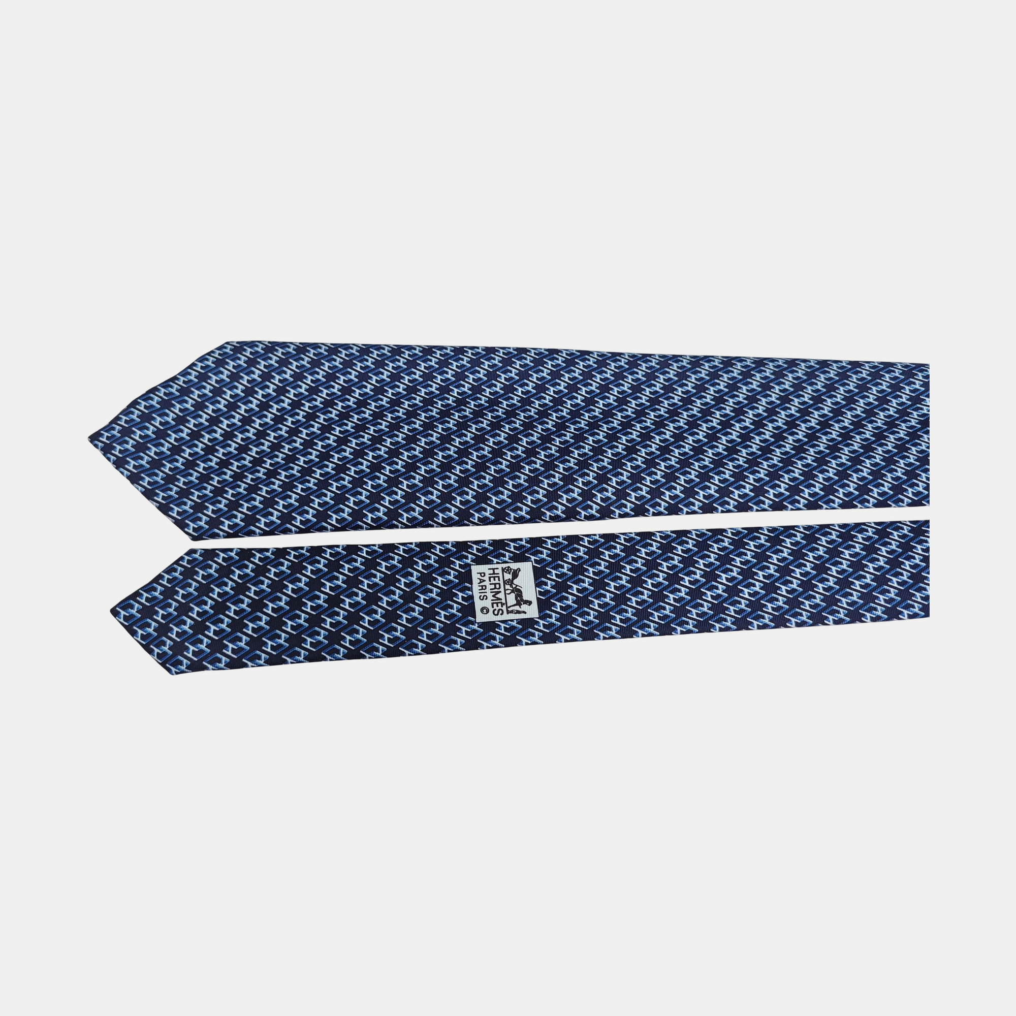 Mulberry Silk Tie Blue