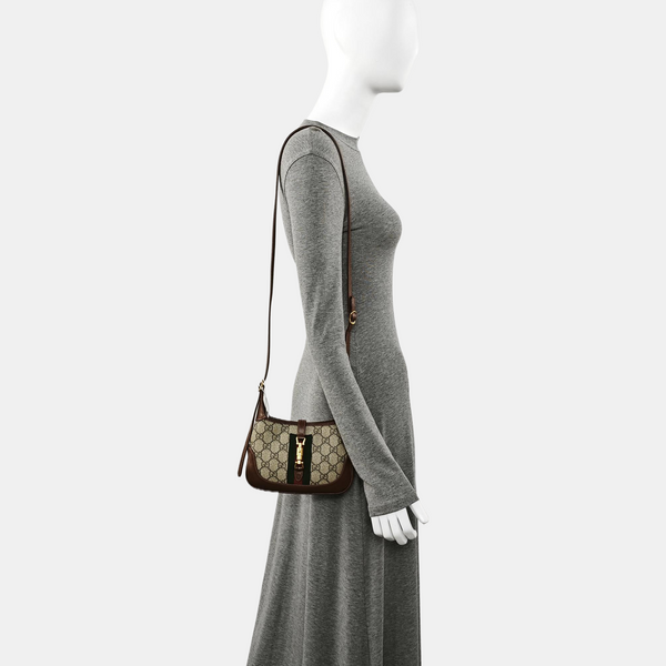 Authenticated pre-owned  Jackie 1961 Mini Monogram Coated Canvas Beige - Shoulder Bag at Looply