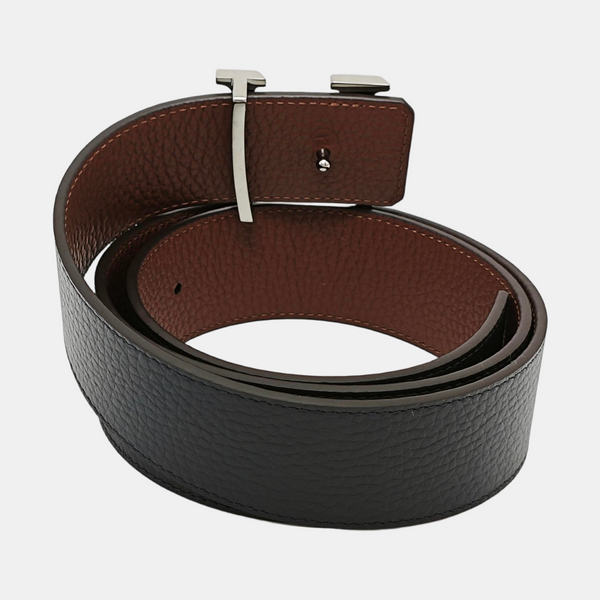Leather Belt Blue