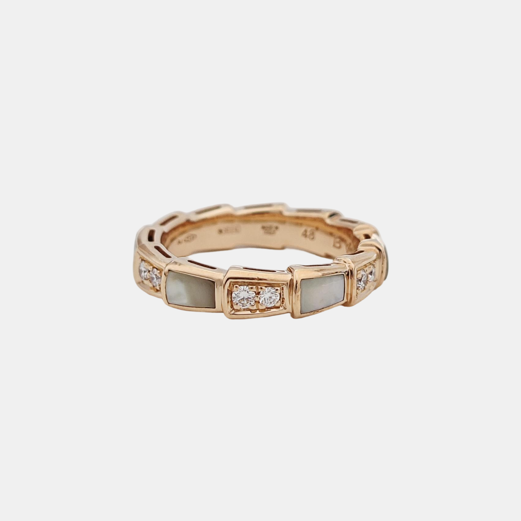 SERPENTI 18k Rose Gold Ring EU 48