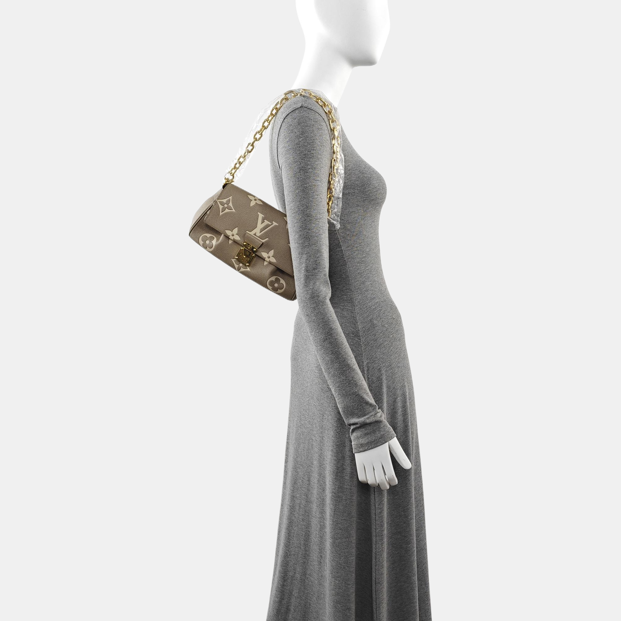 FAVORITE PM Calfskin Gray