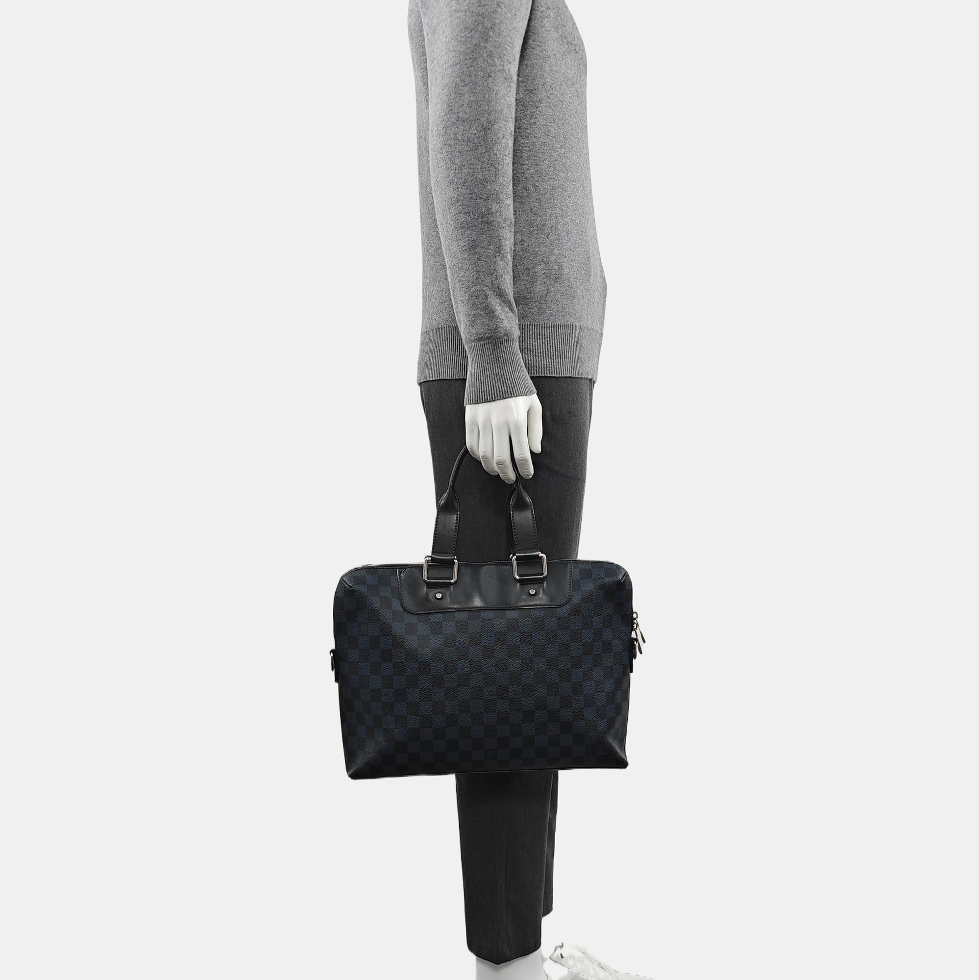 JOUR Damier Coated Canvas Blue