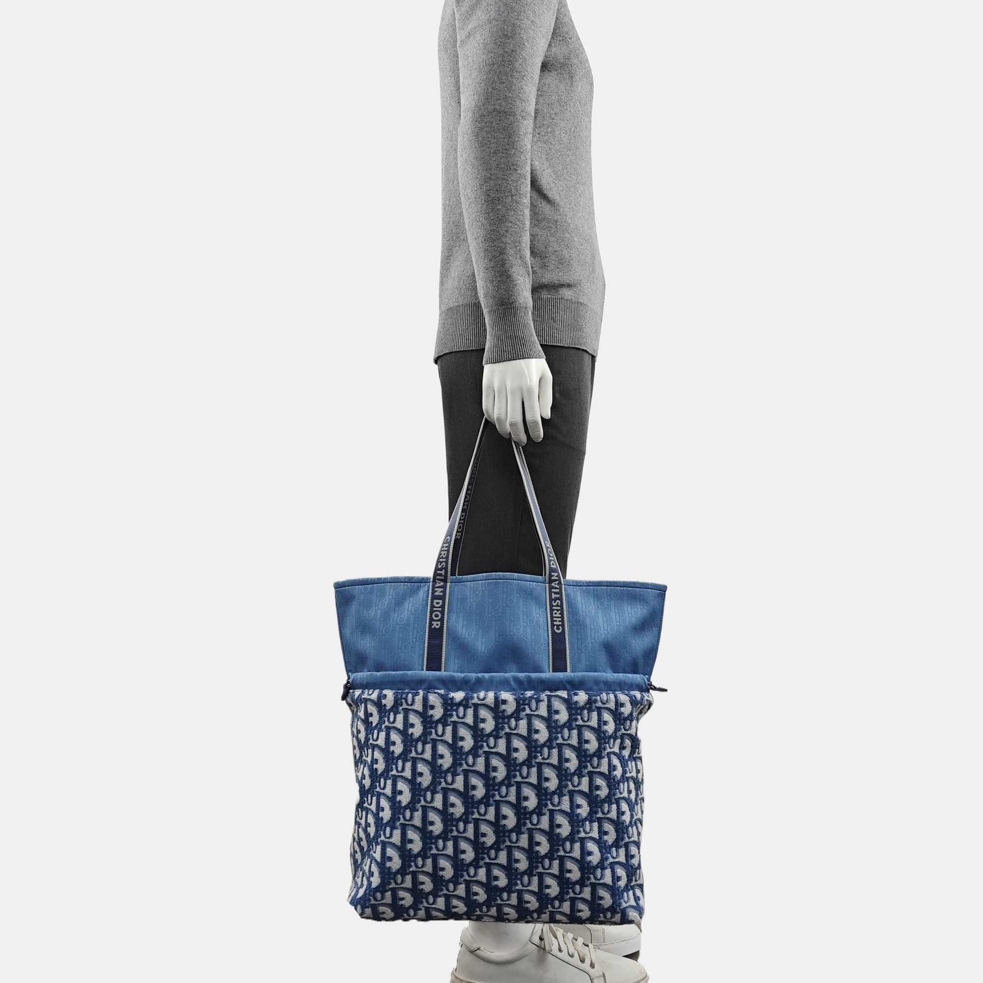 Fabric Tote Bag Blue