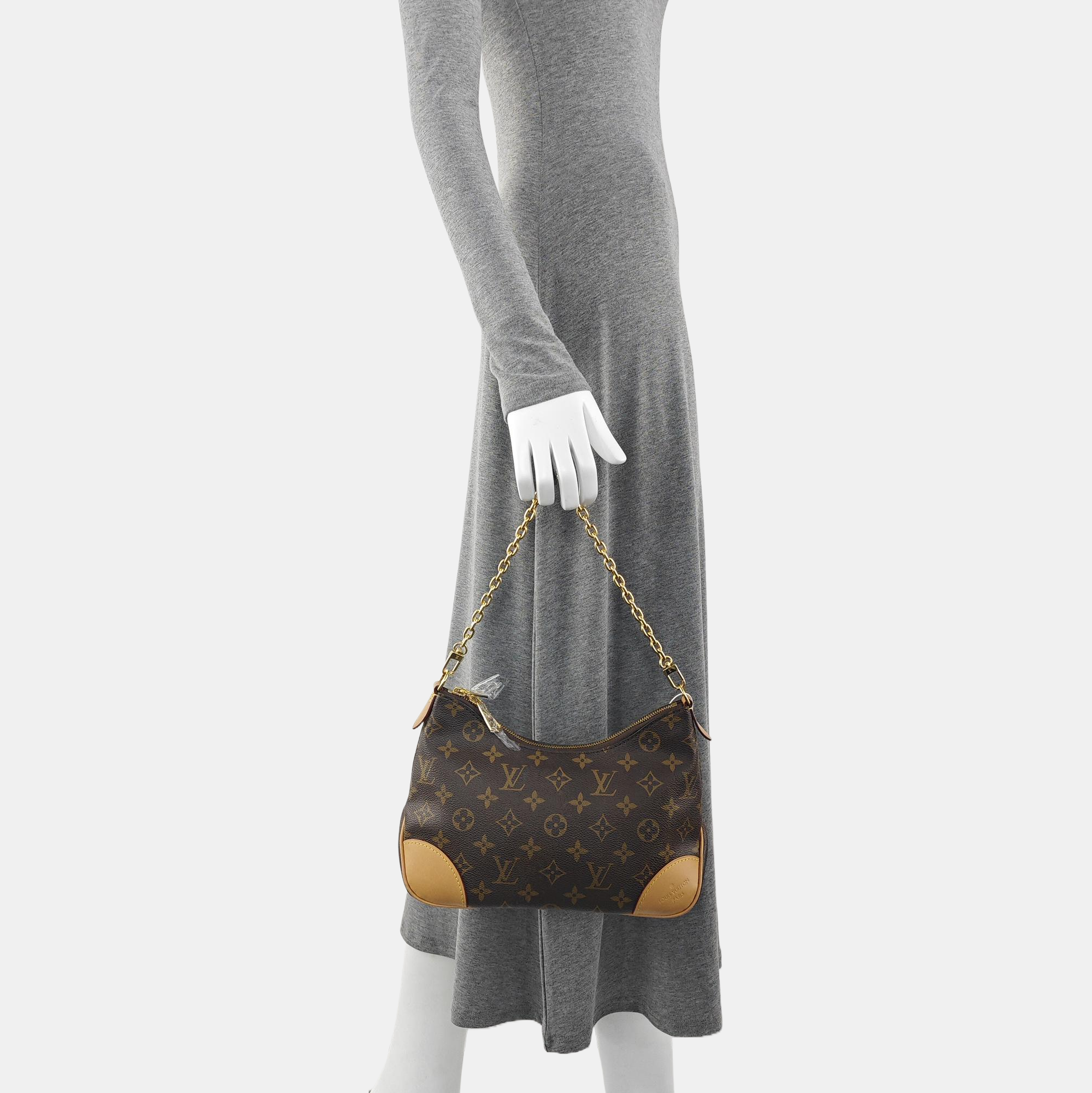 BOULOGNE Monogram Coated Canvas Brown