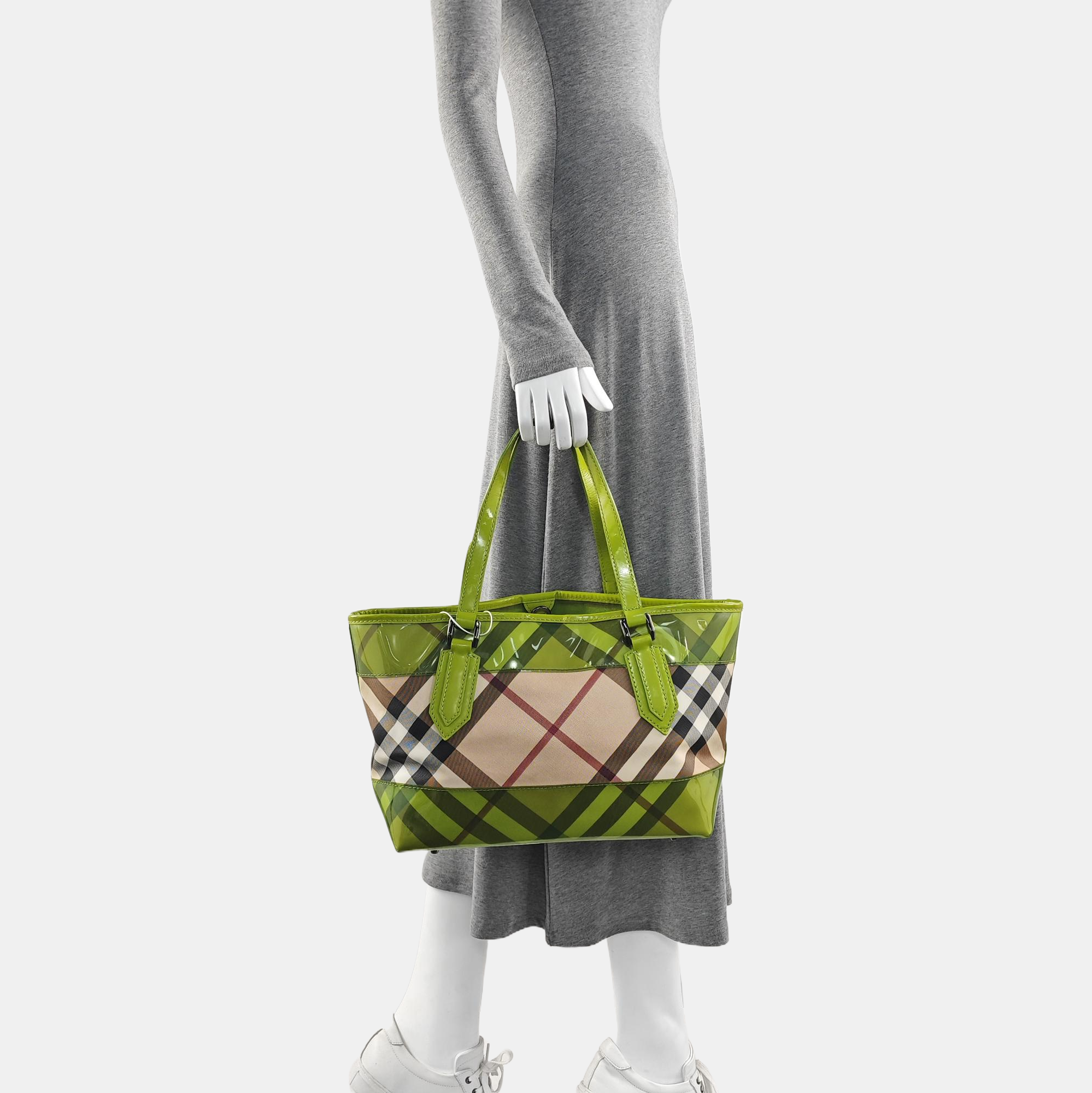 Coated Canvas Tote Bag Medium Multicolor