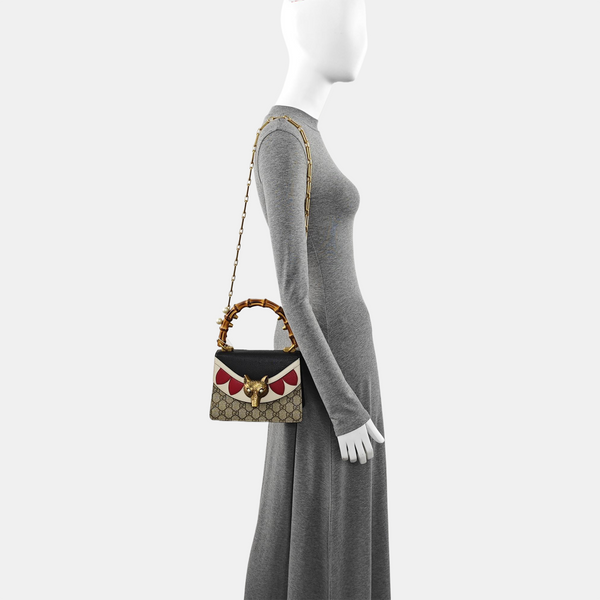 Monogram Coated Canvas Shoulder Bag Beige