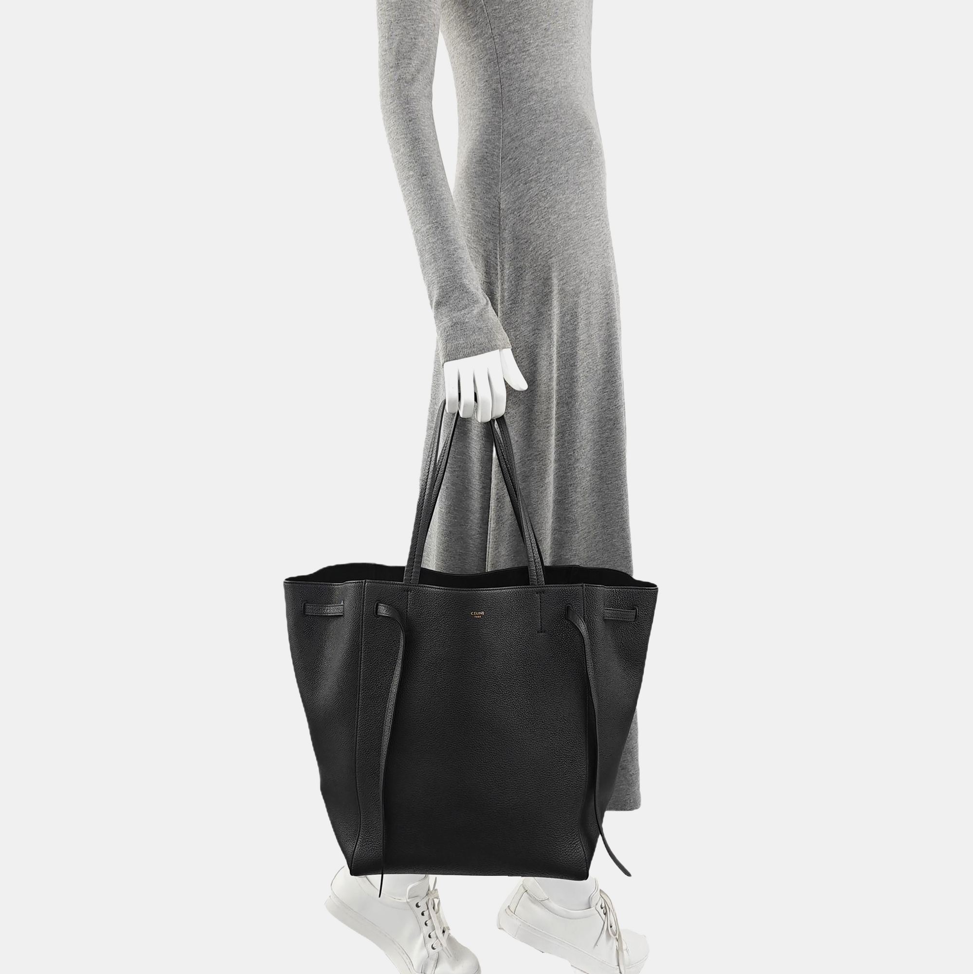 CABAS PHANTOM Small Calfskin Black