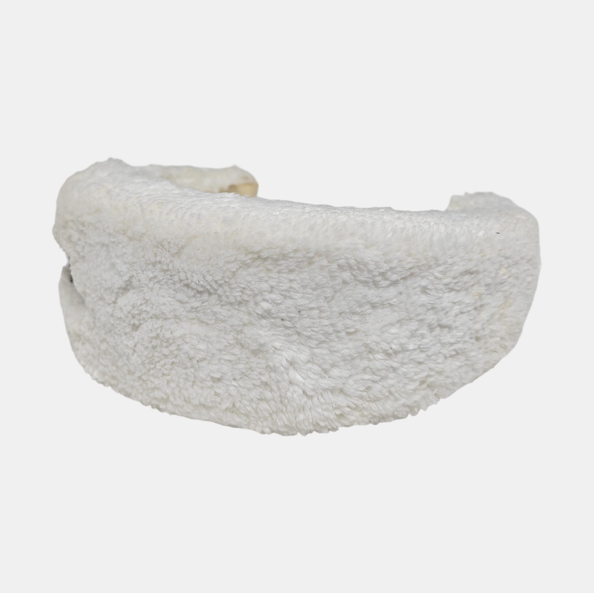 Fabric Hairband White