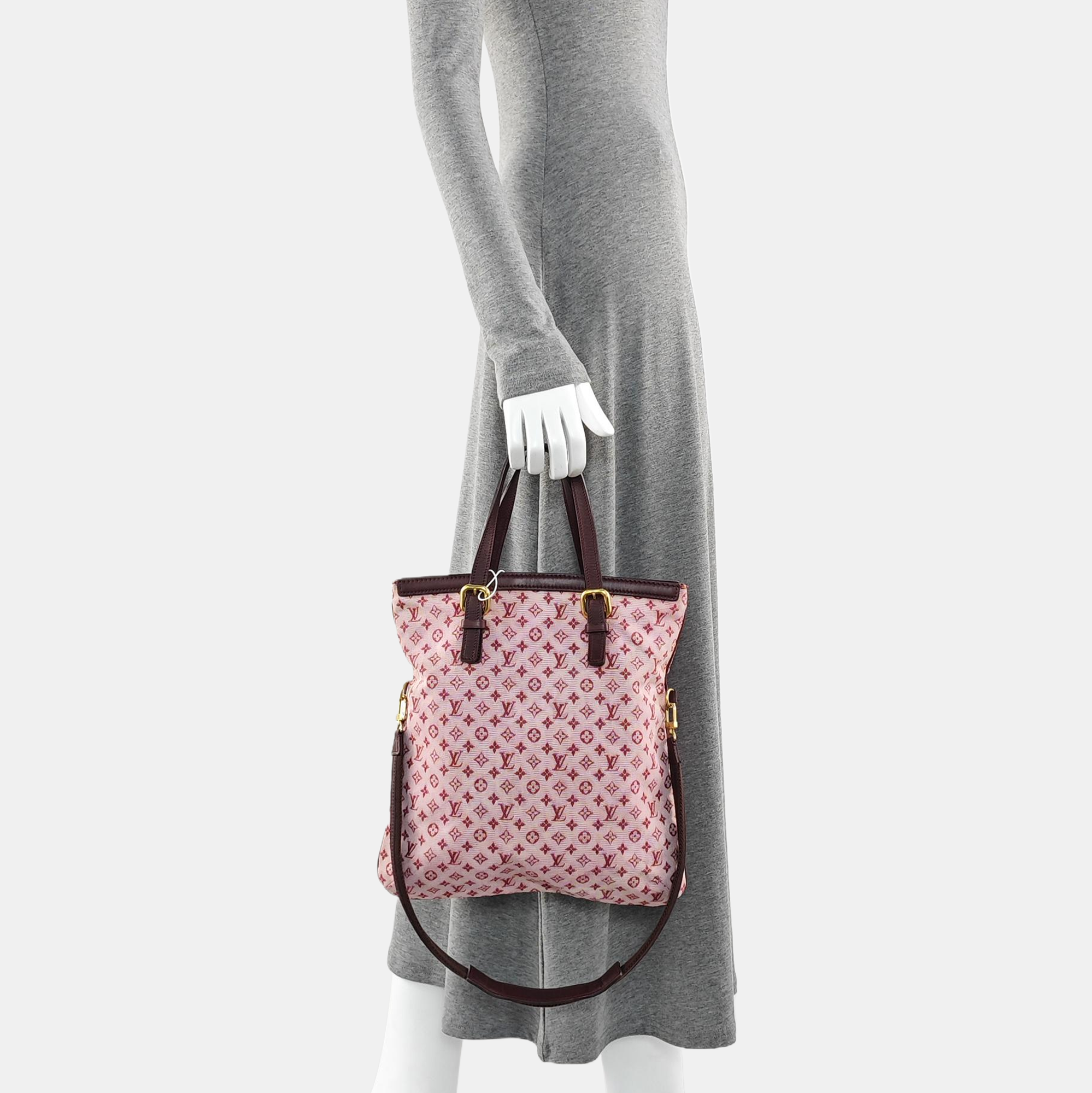 FRANCOISE Mini Monogram Canvas Red