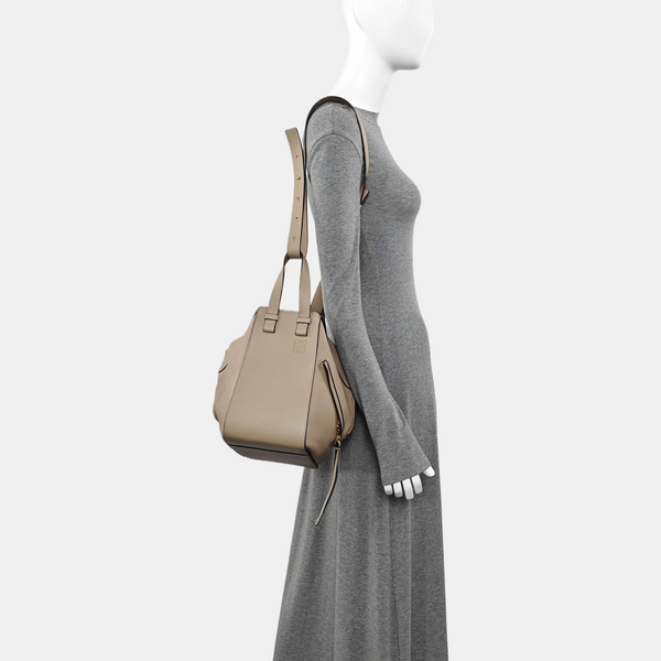 Hammock Small Calfskin Gray