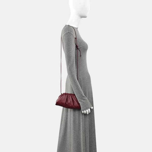 The Pouch Mini Calfskin Red