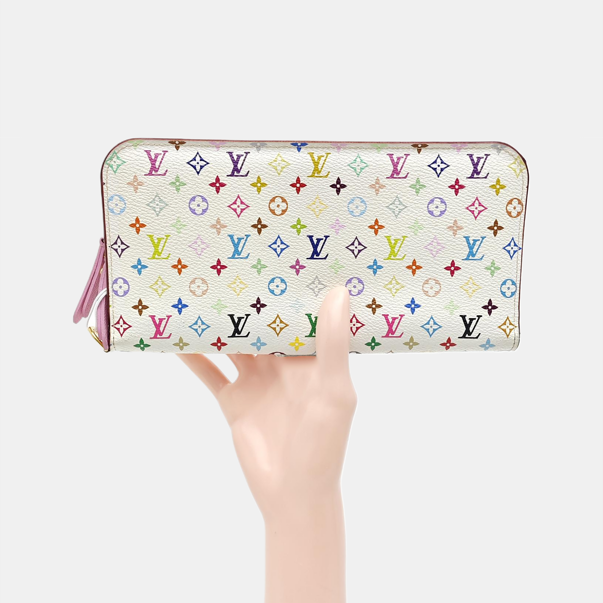 LV × TM INSOLITE Monogram Coated Canvas White