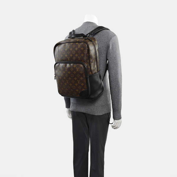 DEAN Monogram Coated Canvas Brown