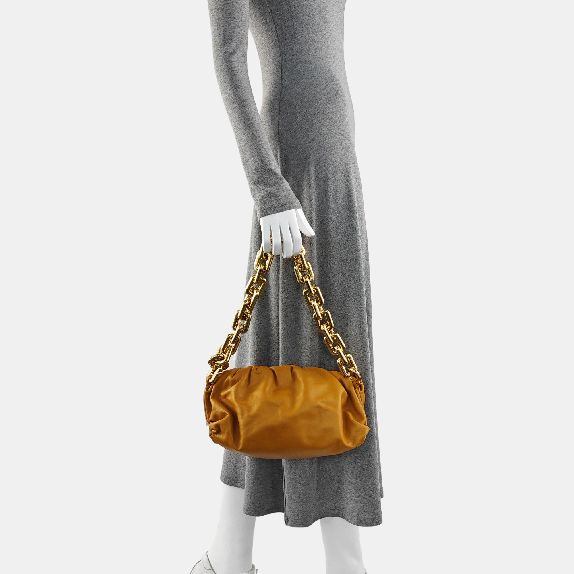 The Pouch Mini Calfskin Brown