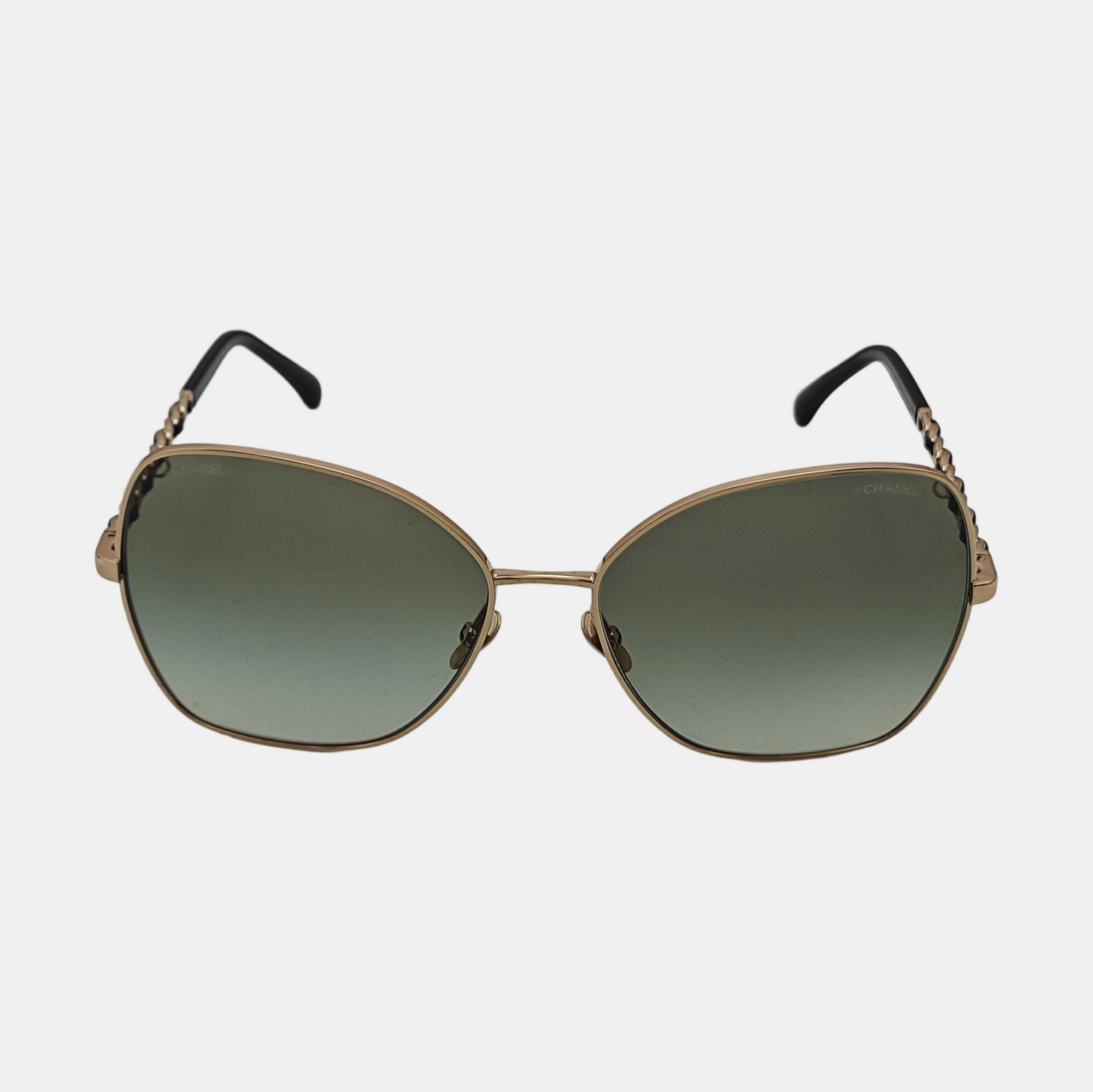 Metal Sunglasses Green