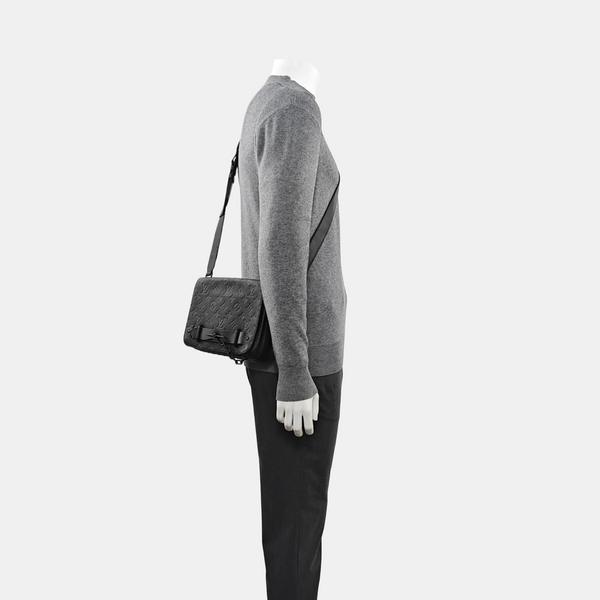 STEAMER Monogram Calfskin Black
