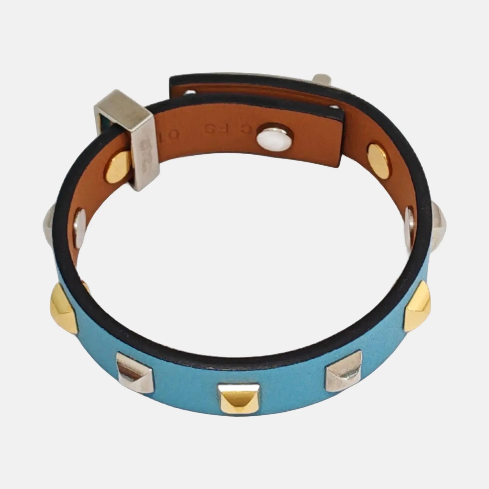 Metal Blue Bangle