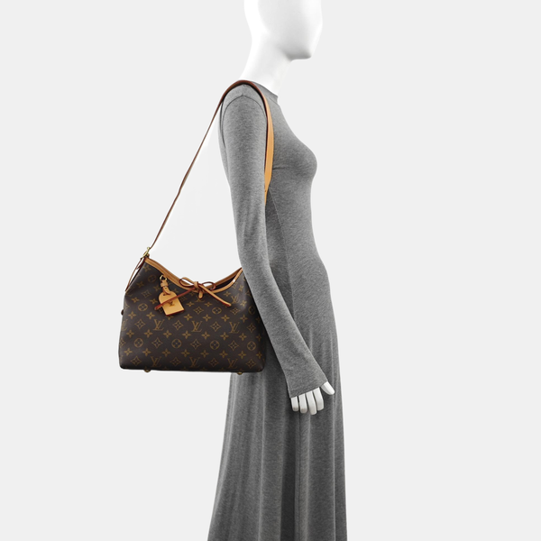 CARRYALL PM Monogram Coated Canvas Brown