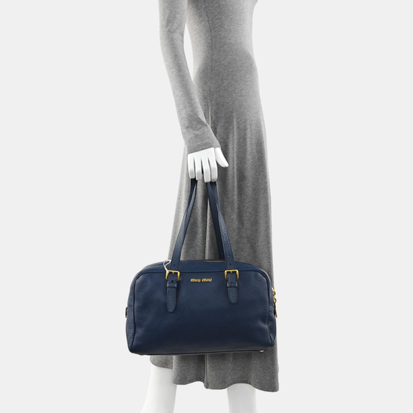 Vitello Calfskin Blue